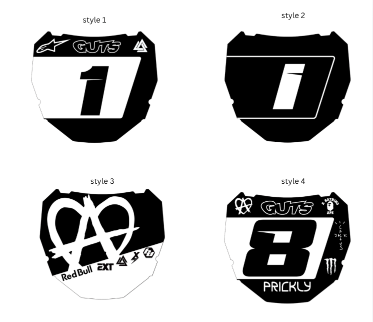 Custom ODI Plate Decal