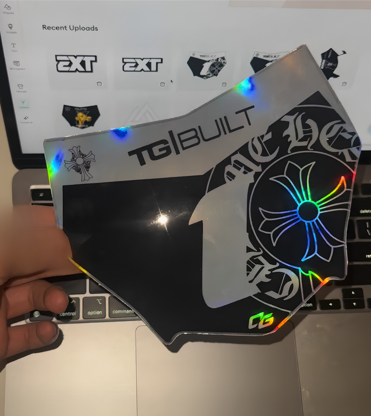 Exclusive Chrome Hearts Decal